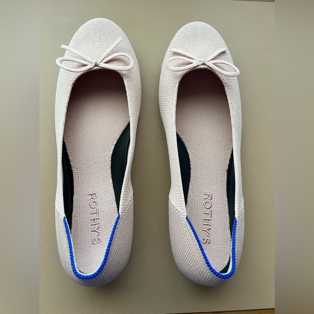 Rothy’s the Ballet Flat in Ballerina Pink - Picture 6 of 10